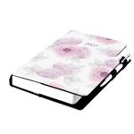 Kalendarz książkowy DESIGN dzienny A5 2027 polski - Piwonia