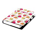 Kalendarz książkowy DESIGN dzienny A5 2027 polski - Truskawka