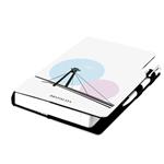 Kalendarz książkowy DESIGN dzienny A5 2027 słowacki - Bratyslawa