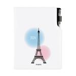 Kalendarz książkowy DESIGN dzienny B6 2024 - Paryż