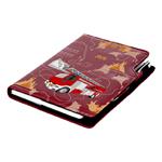 Kalendarz książkowy DESIGN dzienny B6 2026 polski - bordo - Straż