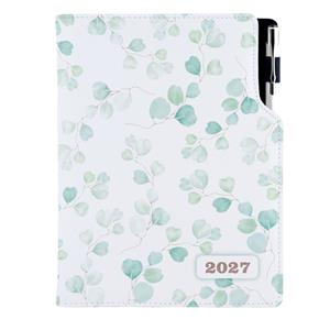 Kalendarz książkowy DESIGN dzienny B6 2027 - Akwarela