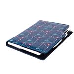 Kalendarz książkowy DESIGN dzienny B6 2027 - granatowy - Flamingo