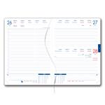 Kalendarz książkowy DESIGN dzienny B6 2027 - Mandala fioletowa