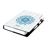 Kalendarz książkowy DESIGN dzienny B6 2027 - Mandala niebieska
