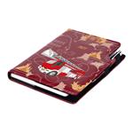 Kalendarz książkowy DESIGN dzienny B6 2027 polski - bordo - Straż