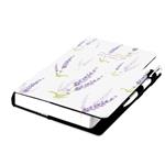 Kalendarz książkowy DESIGN dzienny B6 2027 polski - Lawenda