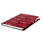 Kalendarz książkowy DESIGN tygodniowy A4 2026 czeski - bordo - Maluch