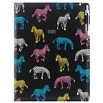 Kalendarz książkowy DESIGN tygodniowy A4 2026 czeski - czarny - Zebra