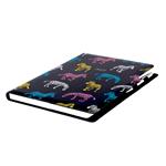 Kalendarz książkowy DESIGN tygodniowy A4 2027 czeski - czarny - Zebra