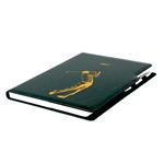 Kalendarz książkowy DESIGN tygodniowy A4 2027 czeski - zielony - Golf mężczyźni