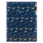 Kalendarz książkowy DESIGN tygodniowy A4 2027 - granatowy - Fryzjer