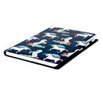 Kalendarz książkowy DESIGN tygodniowy A4 2027 - niebieski - koń