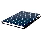 Kalendarz książkowy DESIGN tygodniowy A4 2027 - niebieski - kropki