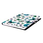 Kalendarz książkowy DESIGN tygodniowy A4 2027 - Niebieskie motyle