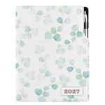 Kalendarz książkowy DESIGN tygodniowy A4 2027 polski - Akwarela