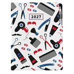 Kalendarz książkowy DESIGN tygodniowy A4 2027 polski -Barber