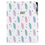 Kalendarz książkowy DESIGN tygodniowy A4 2027 polski - Biedronka