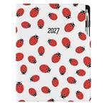 Kalendarz książkowy DESIGN tygodniowy A4 2027 polski - Biedronka