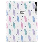 Kalendarz książkowy DESIGN tygodniowy A4 2027 polski - Biedronka