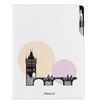 Kalendarz książkowy DESIGN tygodniowy A4 2027 - Praga