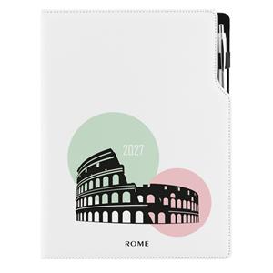 Kalendarz książkowy DESIGN tygodniowy A4 2027 - Rzym