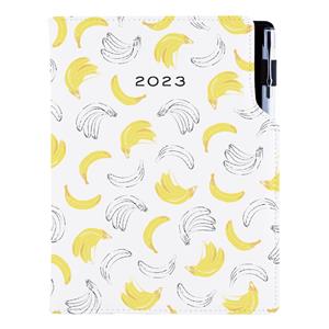 Kalendarz książkowy DESIGN tygodniowy A5 2023 polski - Banan