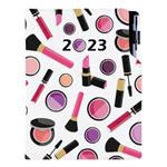 Kalendarz książkowy DESIGN tygodniowy A5 2023 polski - Make up