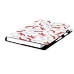 Kalendarz książkowy DESIGN tygodniowy A5 2027 polski - Chili