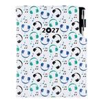 Kalendarz książkowy DESIGN tygodniowy A5 2027 słowacki - Music