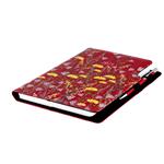 Kalendarz książkowy DESIGN tygodniowy B5 2025 CZ/SK polski - bordo - Łąka