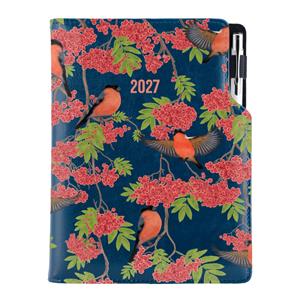 Kalendarz książkowy DESIGN tygodniowy B5 2027 - granatowy - Gil