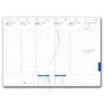 Kalendarz książkowy DESIGN tygodniowy B5 2027 - Jesienne kwiaty