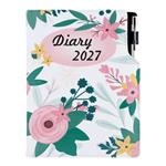 Kalendarz książkowy DESIGN tygodniowy B5 2027 - Kwiaty