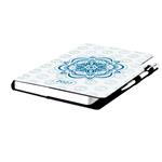 Kalendarz książkowy DESIGN tygodniowy B5 2027 polski - Mandala niebieska
