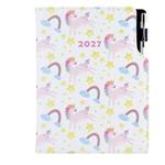 Kalendarz książkowy DESIGN tygodniowy B5 2027 - Unicorn