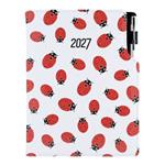 Kalendarz książkowy DESIGN tygodniowy B6 2027 - Biedronka