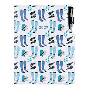Kalendarz książkowy DESIGN tygodniowy B6 2027 - Fotball