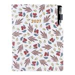 Kalendarz książkowy DESIGN tygodniowy B6 2027 - Jarzebina