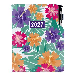 Kalendarz książkowy DESIGN tygodniowy B6 2027 - Tropic