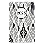 Kalendarz książkowy DESIGN tygodniowy kieszonkowy 2025 słowacki - Ziarno