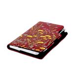 Kalendarz książkowy DESIGN tygodniowy kieszonkowy 2026 polski - bordowy - Łąka