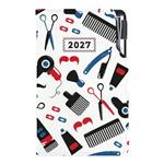 Kalendarz książkowy DESIGN tygodniowy kieszonkowy 2027 czeski - Barber