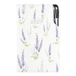 Kalendarz książkowy DESIGN tygodniowy kieszonkowy 2027 czeski - Lawenda