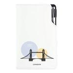 Kalendarz książkowy DESIGN tygodniowy kieszonkowy 2027 czeski - Londyn