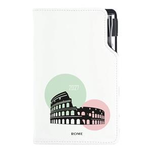 Kalendarz książkowy DESIGN tygodniowy kieszonkowy 2027 czeski - Rzym