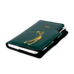 Kalendarz książkowy DESIGN tygodniowy kieszonkowy 2027 czeski - zielony - Golf mężczyźni