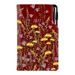 Kalendarz książkowy DESIGN tygodniowy kieszonkowy 2027 polski - granatowy - Łąka