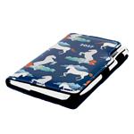 Kalendarz książkowy DESIGN tygodniowy kieszonkowy 2027 polski - granatowy - konie