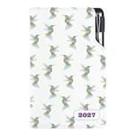 Kalendarz książkowy DESIGN tygodniowy kieszonkowy 2027 polski - Koliber